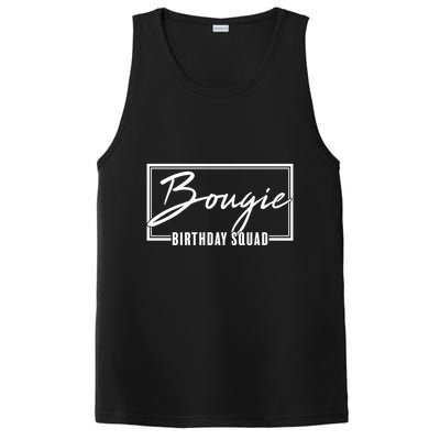 Funny Bougie Birthday Squad Matching Group Shirts PosiCharge Competitor Tank