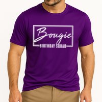 Funny Bougie Birthday Squad Matching Group Shirts Performance Shirt