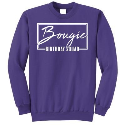 Funny Bougie Birthday Squad Matching Group Shirts Sweatshirt