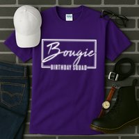 Funny Bougie Birthday Squad Matching Group Shirts Tall T-Shirt