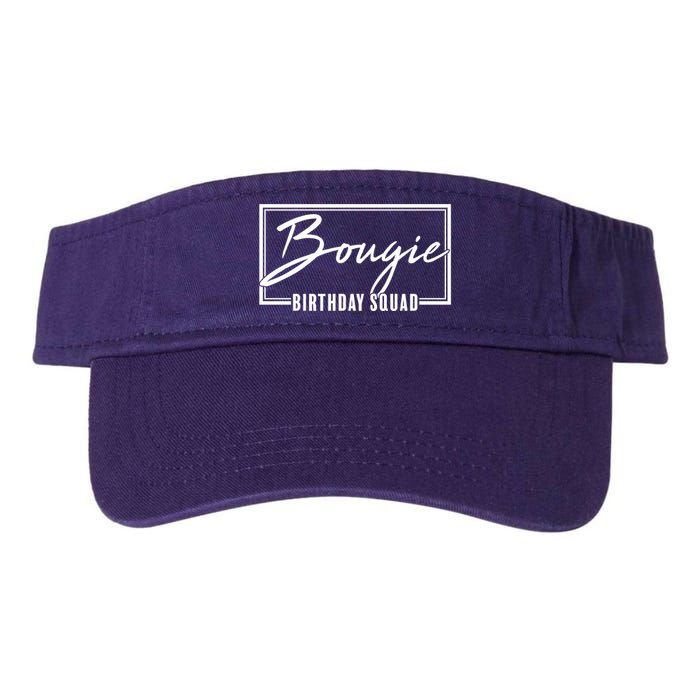 Funny Bougie Birthday Squad Matching Group Shirts Visor