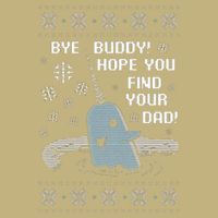 Funny Bye Buddy Christmas  Hope You Find Your Dad Elf Narwhal Cooling Performance Crew T-Shirt