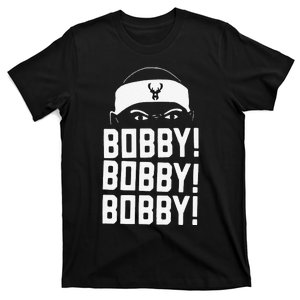 Funny Bobby Bobby Bobby Milwaukee Basketball T-Shirt