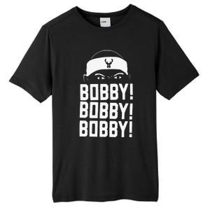 Funny Bobby Bobby Bobby Milwaukee Basketball Tall Fusion ChromaSoft Performance T-Shirt