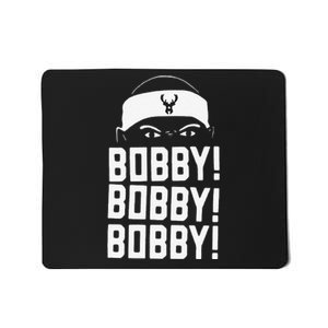 Funny Bobby Bobby Bobby Milwaukee Basketball Mousepad