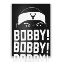 Funny Bobby Bobby Bobby Milwaukee Basketball Poster