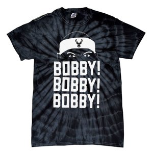 Funny Bobby Bobby Bobby Milwaukee Basketball Tie-Dye T-Shirt