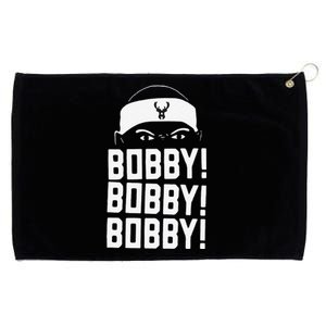 Funny Bobby Bobby Bobby Milwaukee Basketball Grommeted Golf Towel