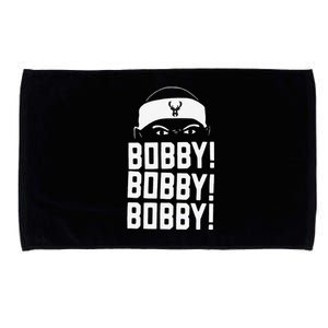 Funny Bobby Bobby Bobby Milwaukee Basketball Microfiber Hand Towel