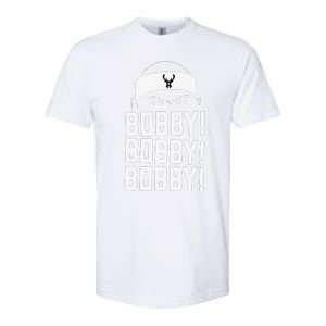 Funny Bobby Bobby Bobby Milwaukee Basketball Softstyle CVC T-Shirt