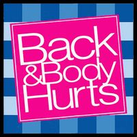 Funny Back Body Hurts Quote Workout Gym Top Cooling Performance Crew T-Shirt