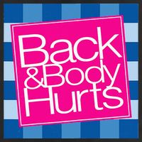 Funny Back Body Hurts Quote Workout Gym Top 11oz C Handle Ceramic Mug