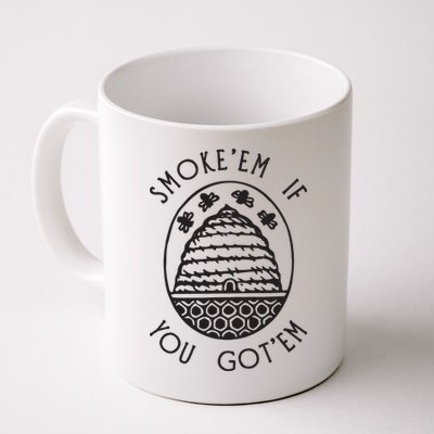 Funny Beekeeping Bee, Smoke Them Honey Bees Tee Gift Mug