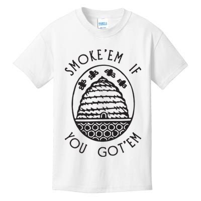 Funny Beekeeping Bee, Smoke Them Honey Bees Tee Gift Kids T-Shirt