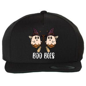 Funny Boo Bees Couples Witch Halloween Costume Ghost Wool Snapback Cap