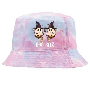 Funny Boo Bees Couples Witch Halloween Costume Ghost Tie-Dyed Bucket Hat