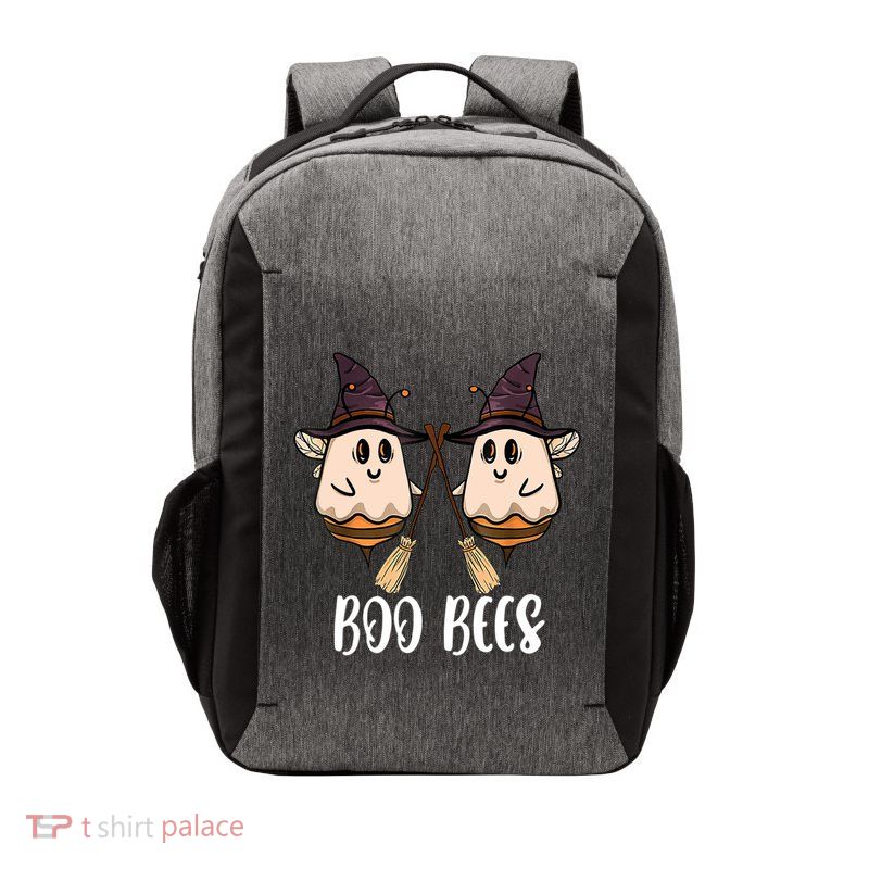 Funny Boo Bees Couples Witch Halloween Costume Ghost Vector Backpack