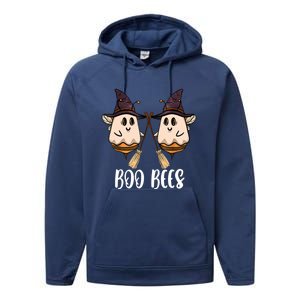 Funny Boo Bees Couples Witch Halloween Costume Ghost Performance Fleece Hoodie