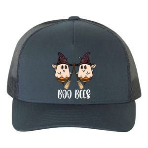 Funny Boo Bees Couples Witch Halloween Costume Ghost Yupoong Adult 5-Panel Trucker Hat