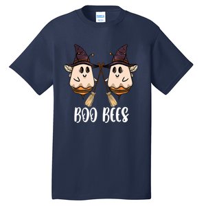 Funny Boo Bees Couples Witch Halloween Costume Ghost Tall T-Shirt