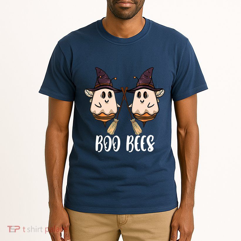 Funny Boo Bees Couples Witch Halloween Costume Ghost Tall T-Shirt