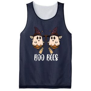 Funny Boo Bees Couples Witch Halloween Costume Ghost Mesh Reversible Basketball Jersey Tank