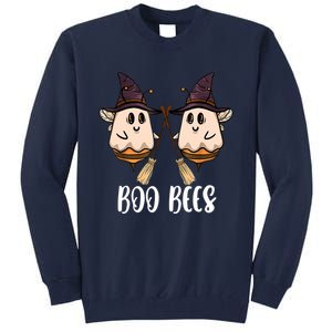 Funny Boo Bees Couples Witch Halloween Costume Ghost Tall Sweatshirt