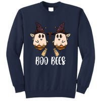 Funny Boo Bees Couples Witch Halloween Costume Ghost Tall Sweatshirt