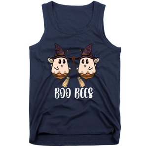 Funny Boo Bees Couples Witch Halloween Costume Ghost Tank Top