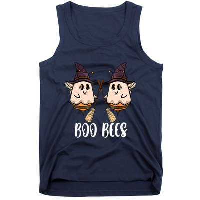Funny Boo Bees Couples Witch Halloween Costume Ghost Tank Top
