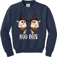 Funny Boo Bees Couples Witch Halloween Costume Ghost Kids Sweatshirt