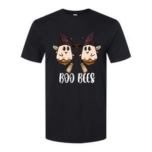 Funny Boo Bees Couples Witch Halloween Costume Ghost Softstyle CVC T-Shirt