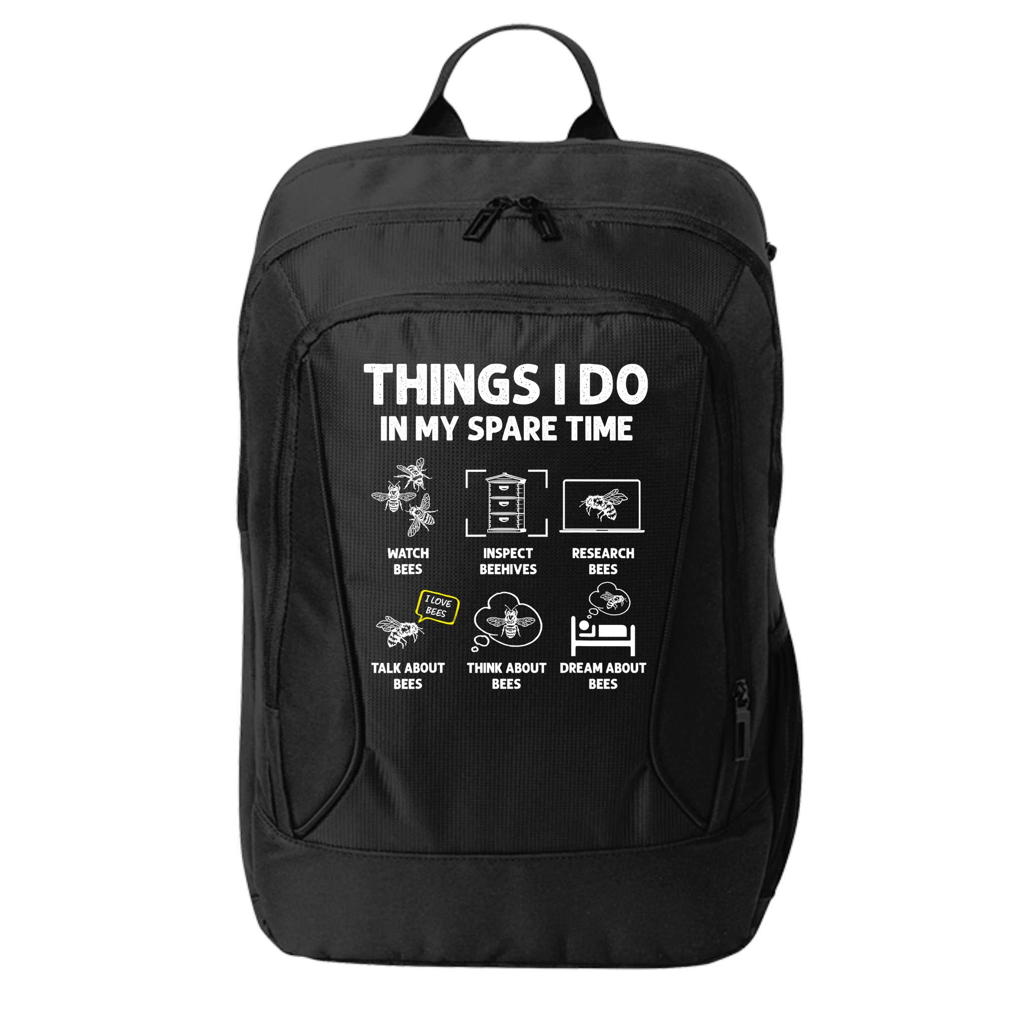 Funny Beekeeper Beekeeping For Beekeeper City Backpack