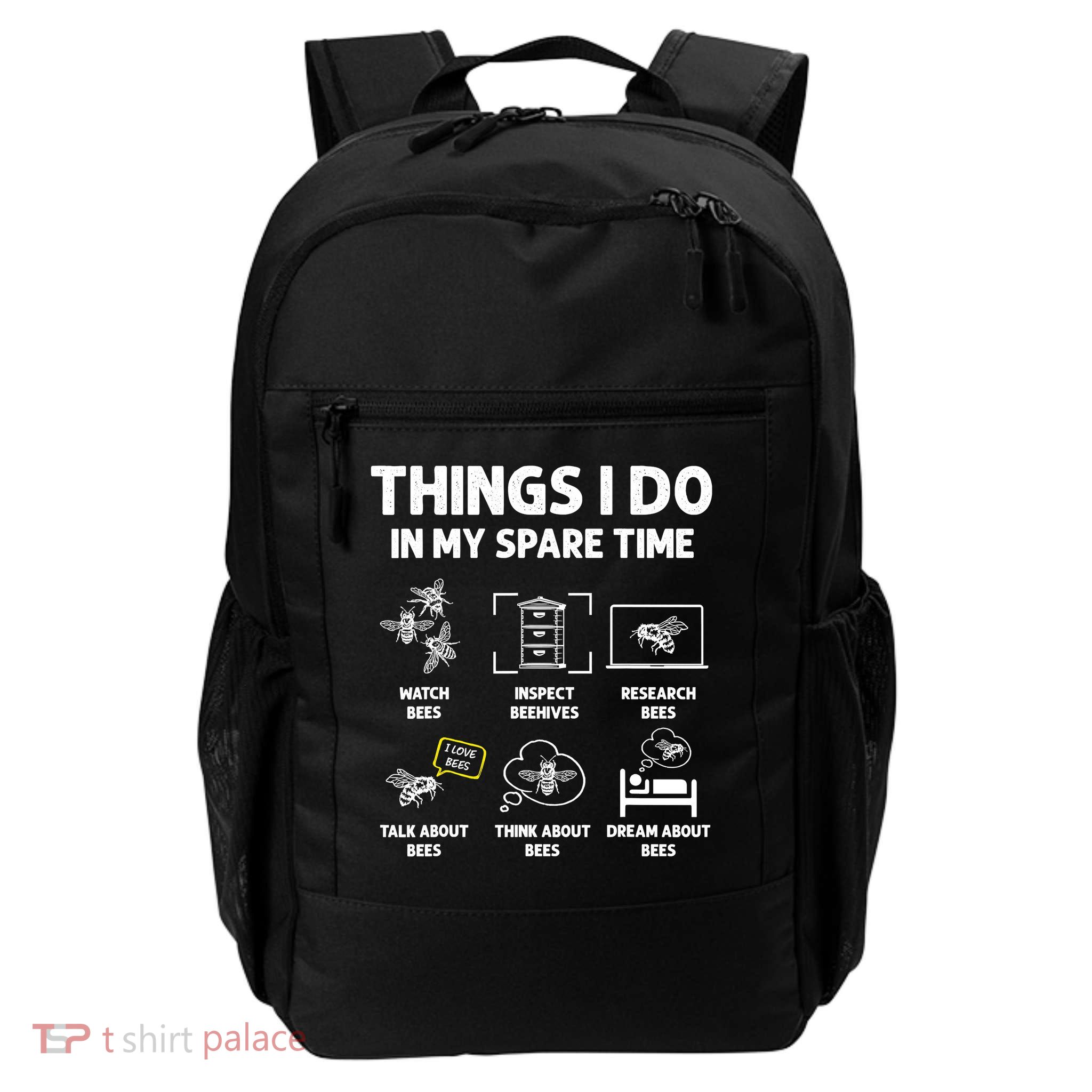 Funny Beekeeper Beekeeping For Beekeeper Daily Commute Backpack