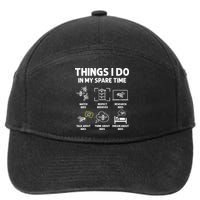 Funny Beekeeper Beekeeping For Beekeeper 7-Panel Snapback Hat