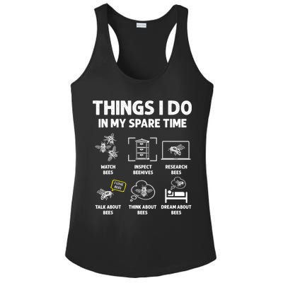 Funny Beekeeper Beekeeping For Beekeeper Ladies PosiCharge Competitor Racerback Tank