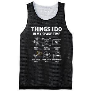 Funny Beekeeper Beekeeping For Beekeeper Mesh Reversible Basketball Jersey Tank