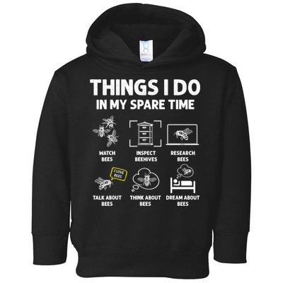 Funny Beekeeper Beekeeping For Beekeeper Toddler Hoodie