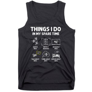 Funny Beekeeper Beekeeping For Beekeeper Tank Top