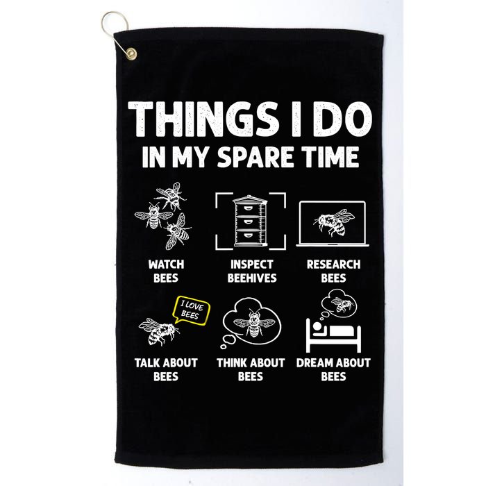 Funny Beekeeper Beekeeping For Beekeeper Golf Towel