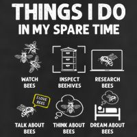 Funny Beekeeper Beekeeping For Beekeeper Golf Towel
