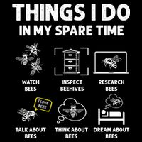 Funny Beekeeper Beekeeping For Beekeeper Cropped Pullover Crew