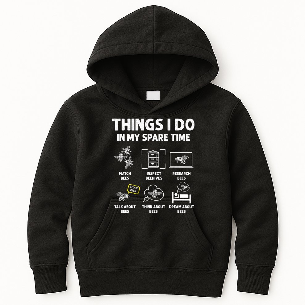 Funny Beekeeper Beekeeping For Beekeeper Kids Hoodie