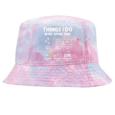 Funny Beekeeper Beekeeping For Beekeeper Tie-Dyed Bucket Hat