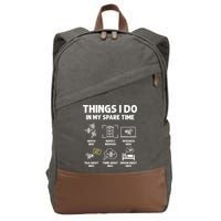 Funny Beekeeper Beekeeping For Beekeeper Cotton Canvas Backpack