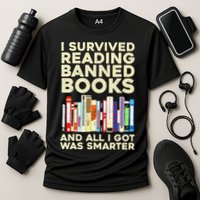 Funny Banned Books Art For  Cool Read Banned Books  Cooling Performance Crew T-Shirt