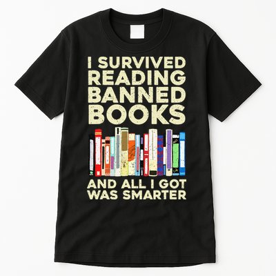 Funny Banned Books Art For  Cool Read Banned Books  Tall T-Shirt