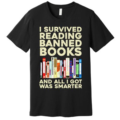 Funny Banned Books Art For  Cool Read Banned Books  Premium T-Shirt