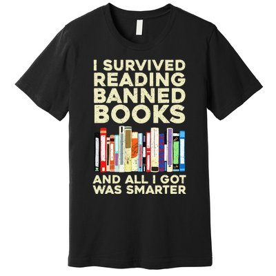 Funny Banned Books Art For  Cool Read Banned Books  Premium T-Shirt