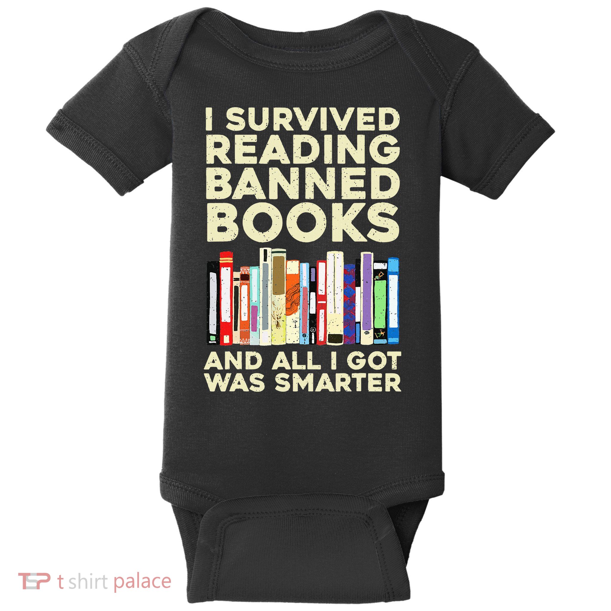 Funny Banned Books Art For  Cool Read Banned Books  Baby Bodysuit